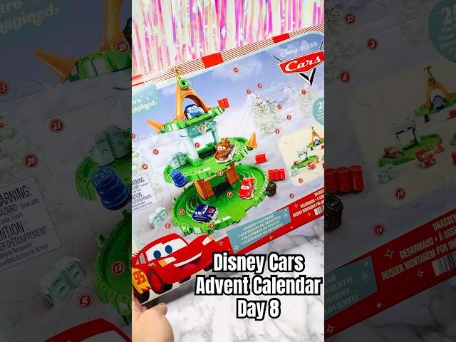 Day 8 - 25 Days of Disney Cars Advent Calender Satisfying Asmr #shorts #disney #cars #asmr #toys