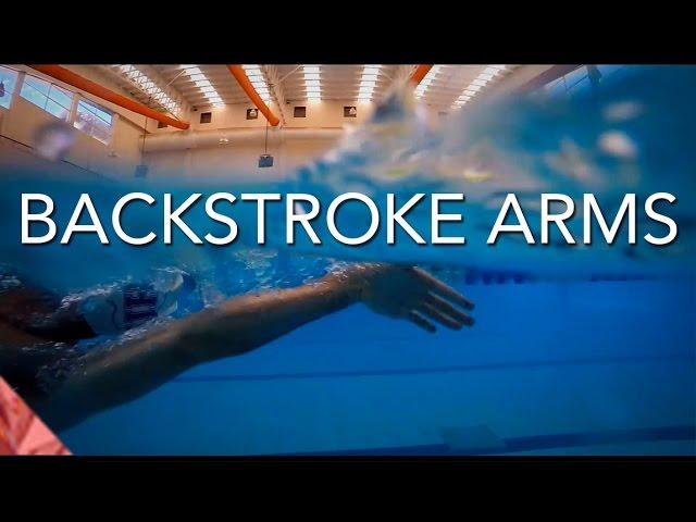 Backstroke swimming technique | Arms | Part 2 | How to swim back