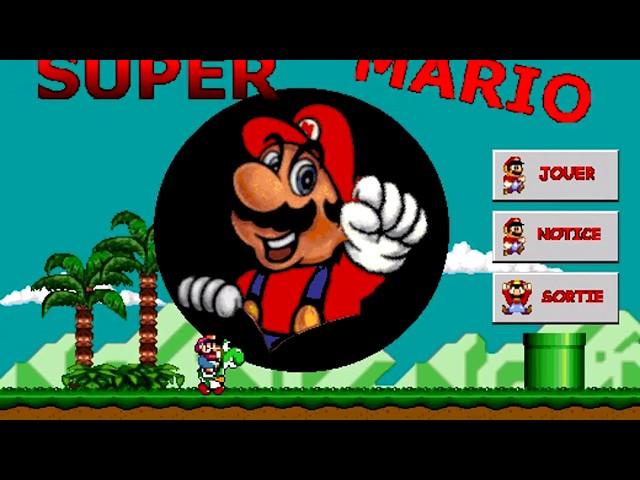 "Super Mario PC" fangame playthrough