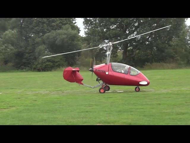 Gyroplane/gyrocopter take off technique & errors