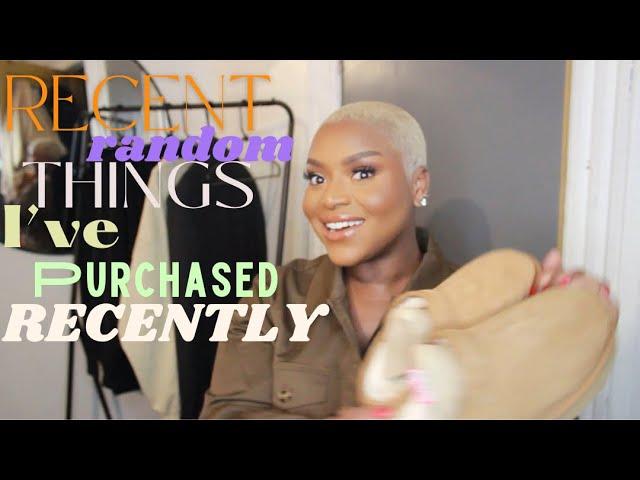 Random Things I Recently Purchased - TRY ON HAUL | NAOMI T. GRANT