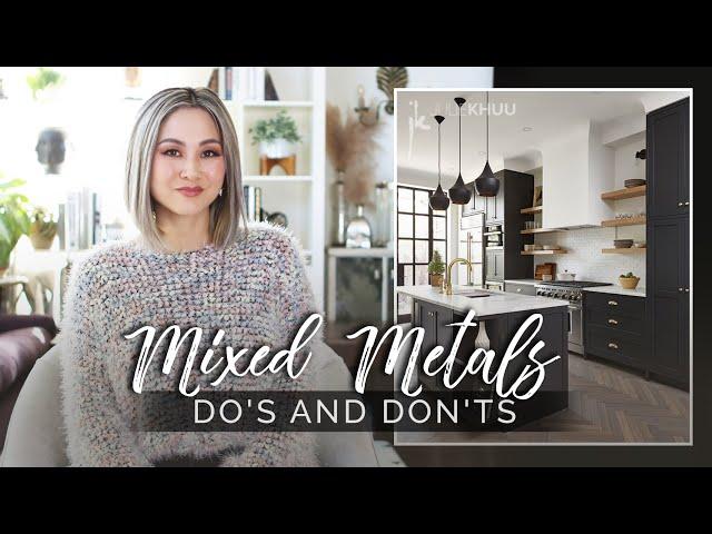 How to Mix Metals Like a Pro! (Interior Design Dos and Don'ts)