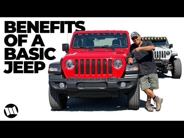 Benefits of a Basic Jeep JL Wrangler Sport