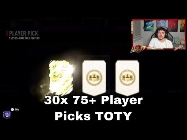 30x 75+ Player Picks for TOTY!