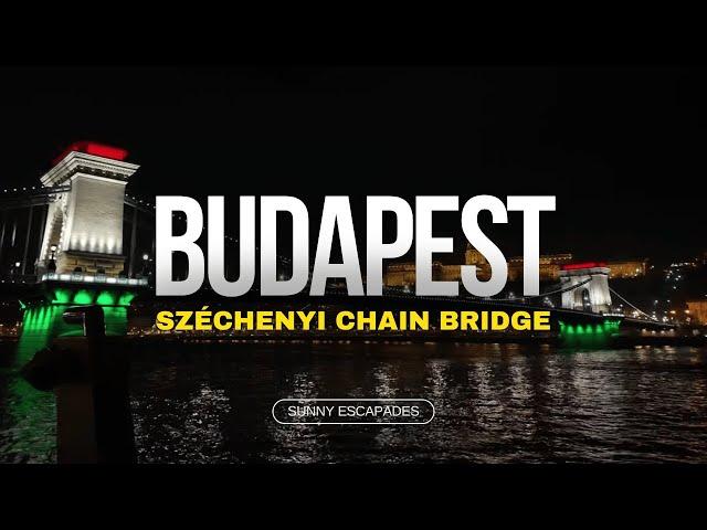 The Most Iconic Night View in Budapest: Széchenyi Chain Bridge