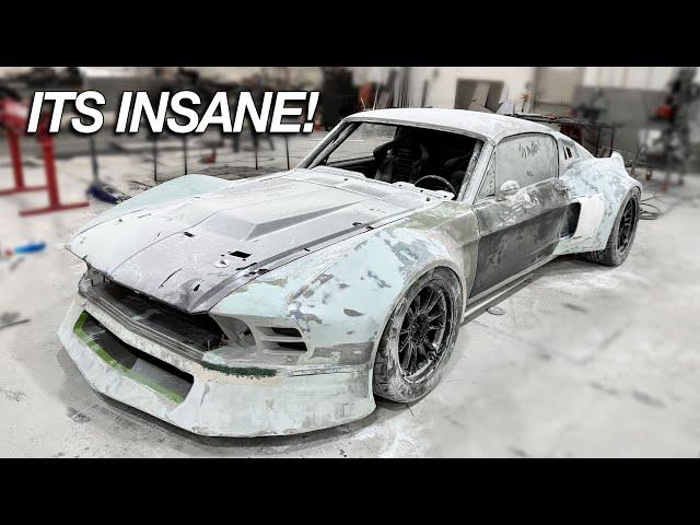 The Custom Bodykit For My Mid Engine 67 Mustang Fastback Is Totally Insane In The Best Way!!