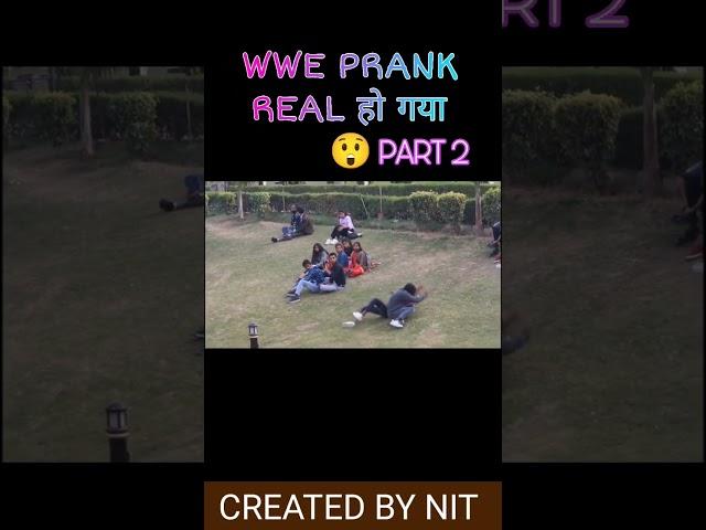 wwe in public reaction video| created by nit #reaction #funnyreaction #girlsrection #youtubeshorts