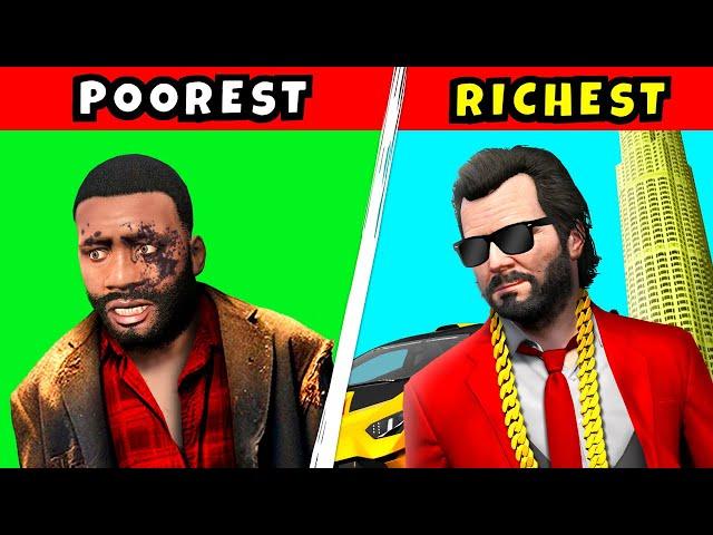 POOREST to RICHEST LIFE in GTA 5! (Movie)