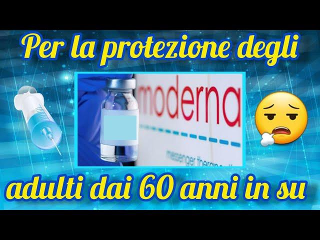 AIFA approva il vaccino Moderna a mRNA contro il virus respiratorio sinciziale!