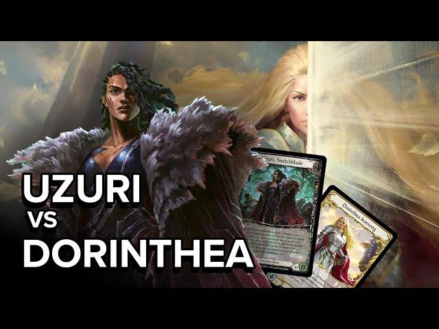 Uzuri Takes On Dorinthea In Classic Constructed