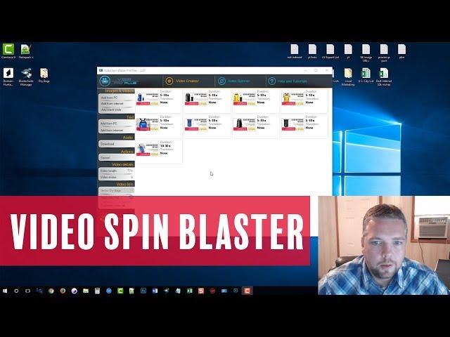 Video Spin Blaster Pro Review and Demo