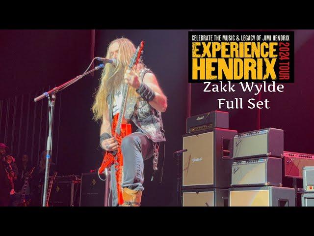 Zakk Wylde FULL SET -Experience Hendrix- 2024- Live @ Paramount Theatre 7-19-24