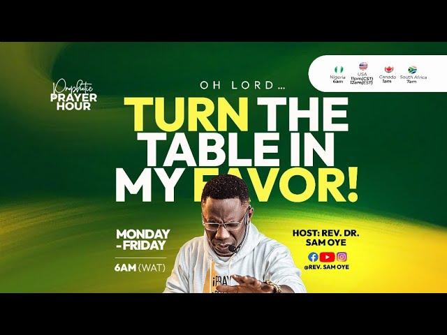 Prayer To End This Year With Plenty | Prophetic Prayer Hour | Rev. Sam Oye [DAY 1396]