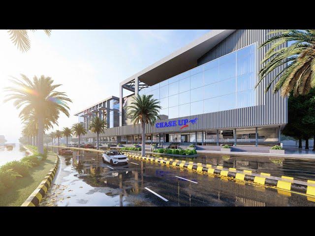 Falaknaz Mega Mall & Residency - 3D Animation Walkthrough