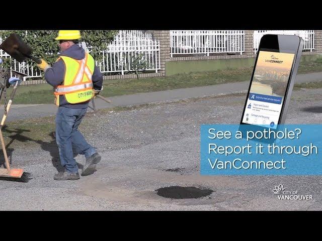 How the City of Vancouver Repairs Potholes