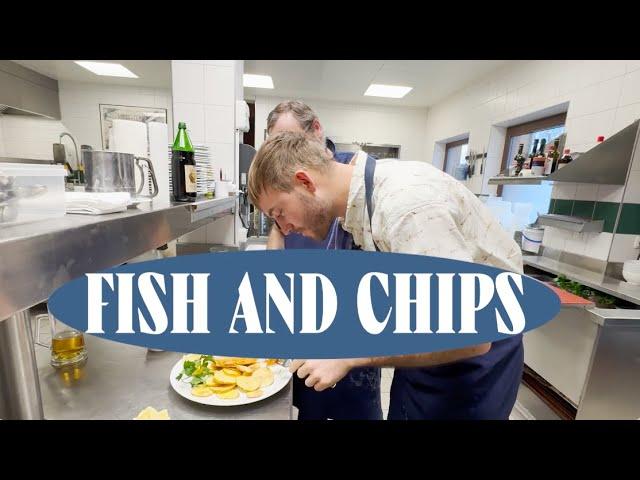 Sepp macht Fish & Chips mit austriankiwii