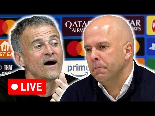  LIVE | Arne Slot and Luis Enrique post-match press conference | Liverpool 0-1 PSG (1-1) (Pens 1-4)