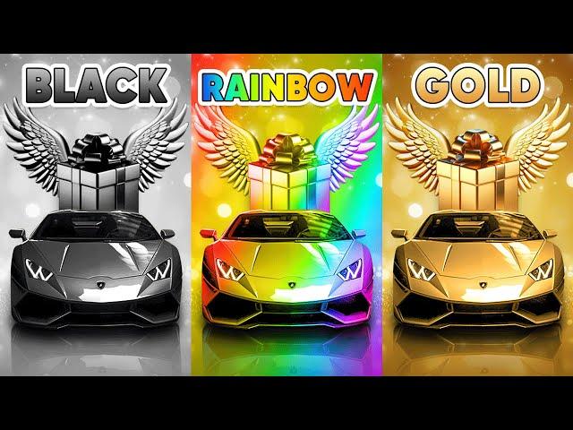 Choose Your Gift...! Black, Rainbow or Gold ⭐️ Quiz Shiba