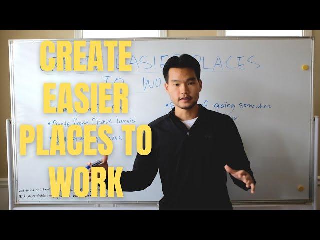 Create Easier Places To Work | Workspace Optimization