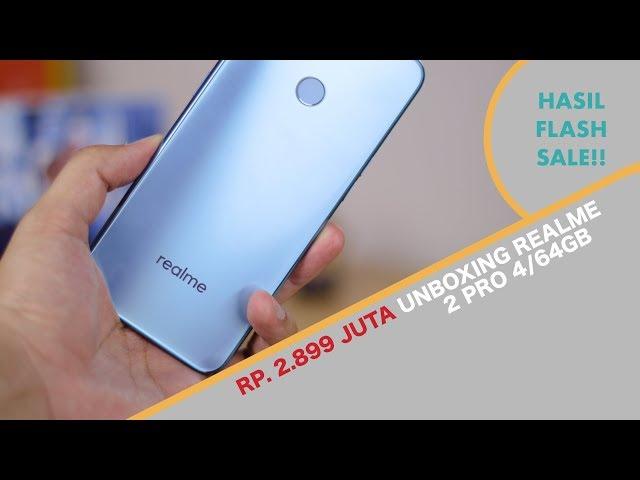 Rp. 2,899 JUTA! Unboxing Realme 2 Pro Hasil Flash Sale Lazada