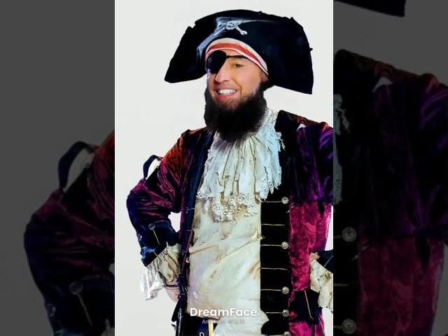 Patchy the Pirate sings "The Middle" #shorts #dreamface