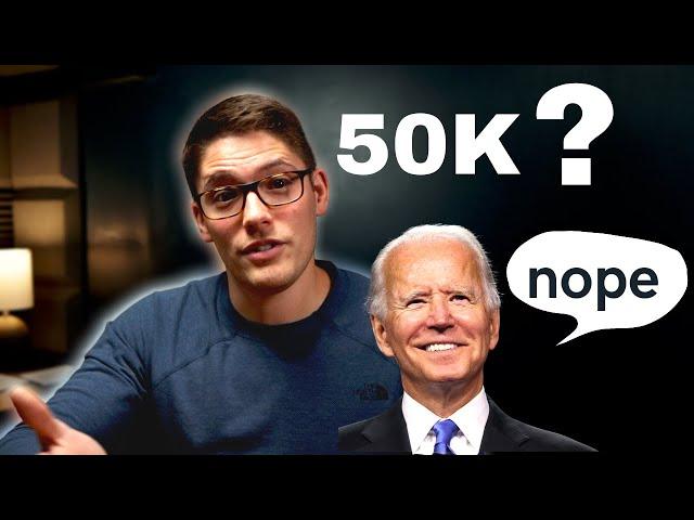 Sorry, No 50k Student Loan Forgiveness from Joe Biden