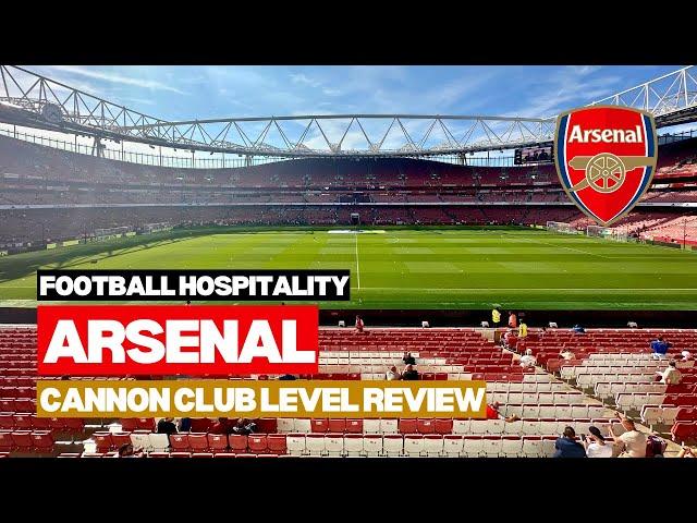 Arsenal Premium Seats review | Cannon Club Level | The Padded Seat