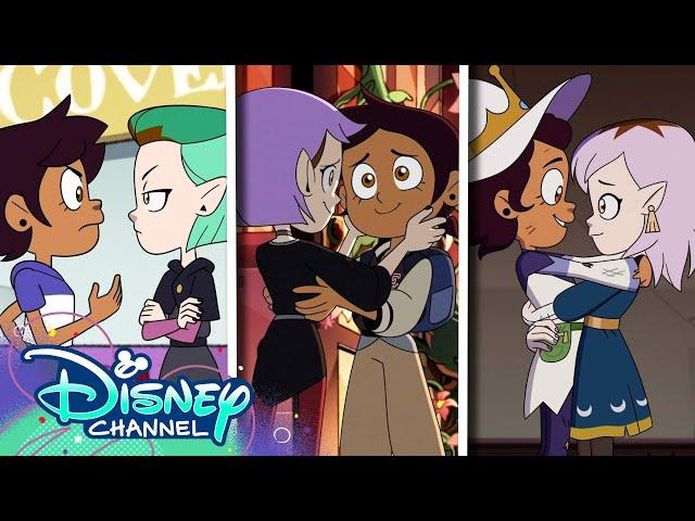 The COMPLETE Lumity Love Story | Luz x Amity | The Owl House | Compilation | @disneychannel