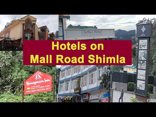 Shimla Hotels on Mall Road I Cheap Hotels in Shimla I Shimla Budget Hotel I Luxury Hotels Shimla