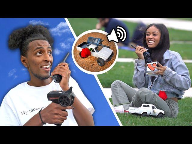 Asking Girls Out With RC Car!