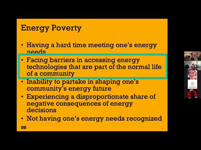 Community Together - Maryam Rezaei - "Energy Inequities in Canada and US - A Research Perspective"