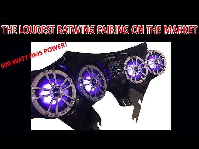 THE LOUDEST BATWING FAIRING ON THE MARKET (Reckless Night Fury Batwing Fairing)