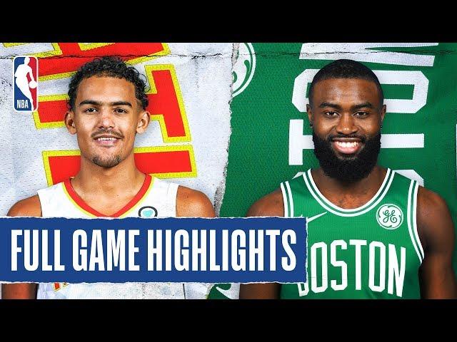 HAWKS at CELTICS | FULL GAME HIGHLIGHTS | January 3, 2020