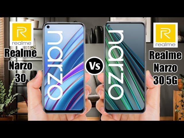 Realme Narzo 30 Vs Realme Narzo 30 5G