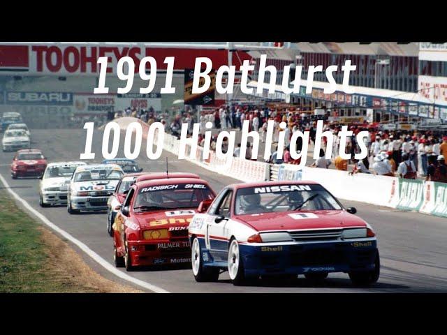 1991 Bathurst 1000 Highlights - Group A Racing