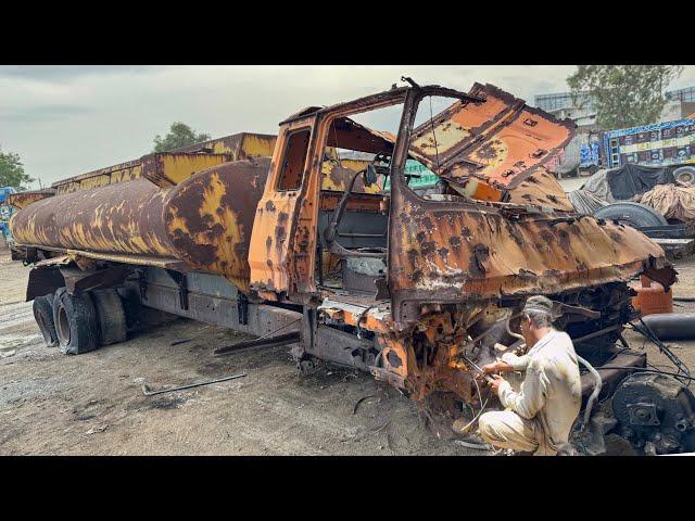 Restoration of almost 50 years old water tanker lying in the ground / Let,s See