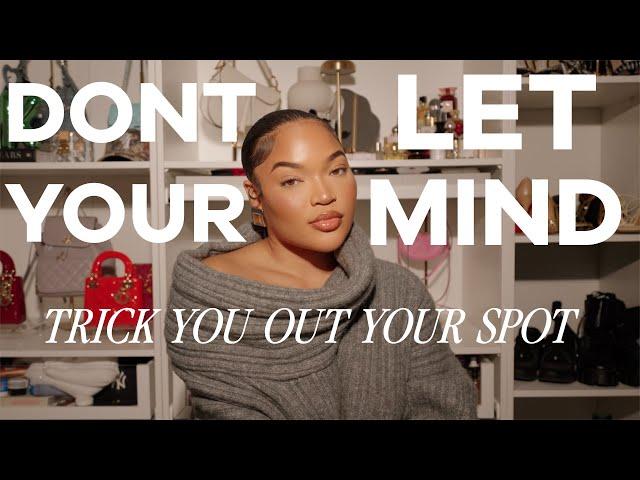 get yourself uncomfortable + Stop letting your mind trick you out your spot | Kirah Ominique