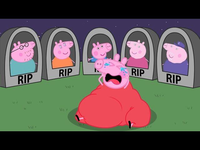 No Way... Fat Peppa Misses Everyone So Much | Peppa Pig Funny Animation