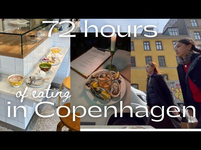 72 hours (of eating) in Copenhagen VLOG | dream Airbnb, best food spots, bakery hopping, thrifting