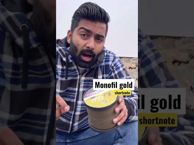 Monofil gold shortnote ‍| धार कम होती है | 🪁