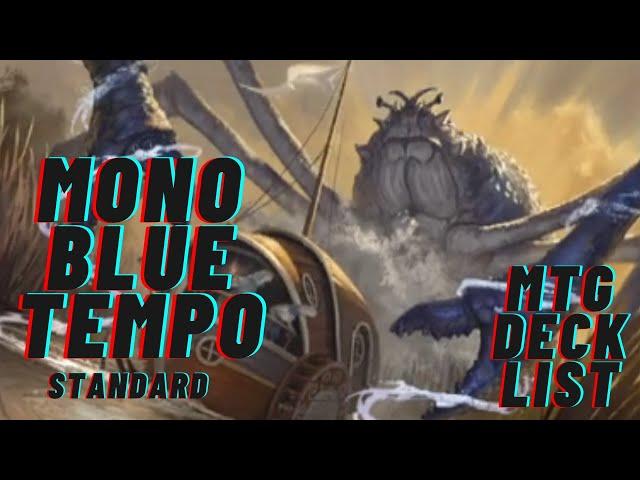 Surprise Attack! Standard Mono Blue Tempo MTG Arena