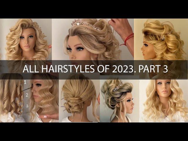 All hairstyle tutorials by Andreeva Nata 2023 Part 3