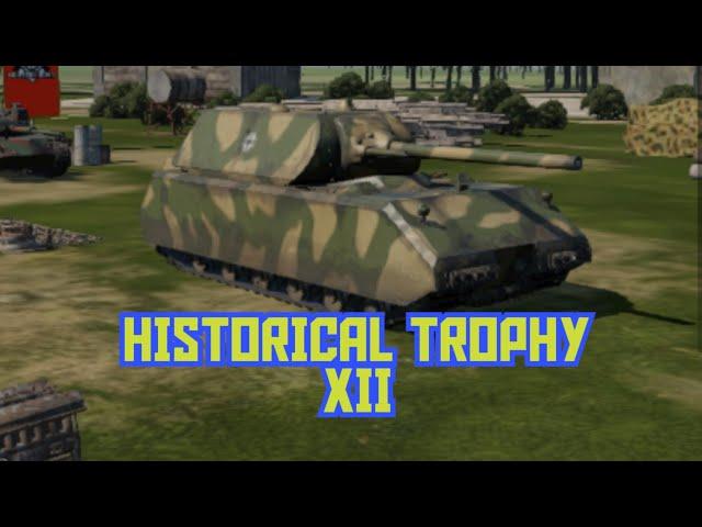 HISTORICAL TROPHY tanks in action | War Thunder Mobile