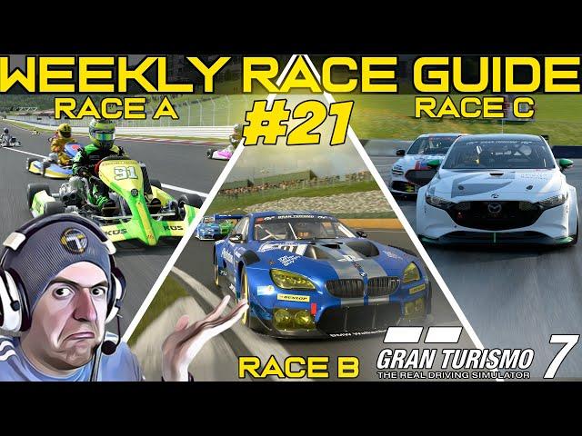 ONE of MY Best Tracks, NO Strategy at ALL and a GOOD Kart Race! || Weekly Race Guide - Week 21 2025