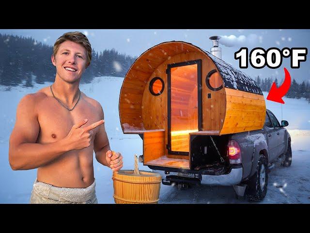 Building a Luxury Sauna for my Truck (Start to Finish)