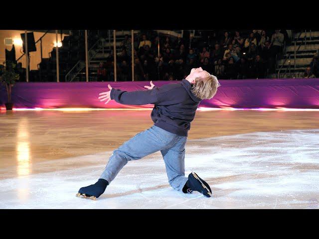 Ilia Malinin, 2024 World Champion, performs to "Hope" by NF at 'Gold on Ice'