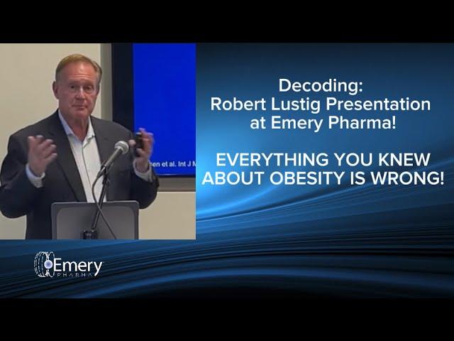 Why Everything You Knew About Obesity Is Wrong | Dr. Robert Lustig on Sugar & Metabolic Syndrome