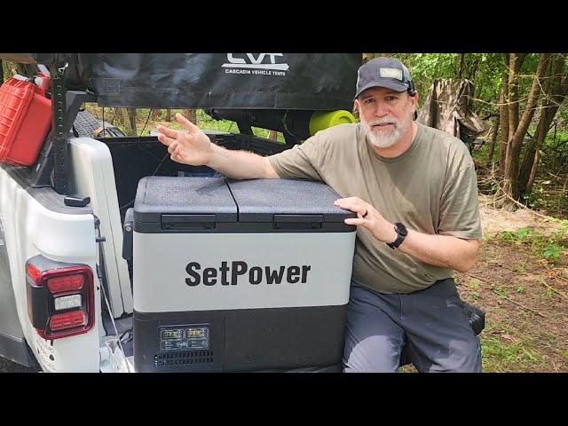 SetPower 12 Volt Fridge for Camping / No more Ice Needed