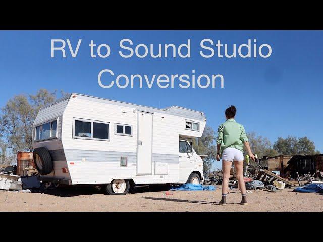 RV Conversion to Sound Studio | Episode #1 - Demolition