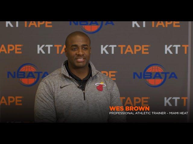 Wes Brown Athletic Trainer of the Miami Heat